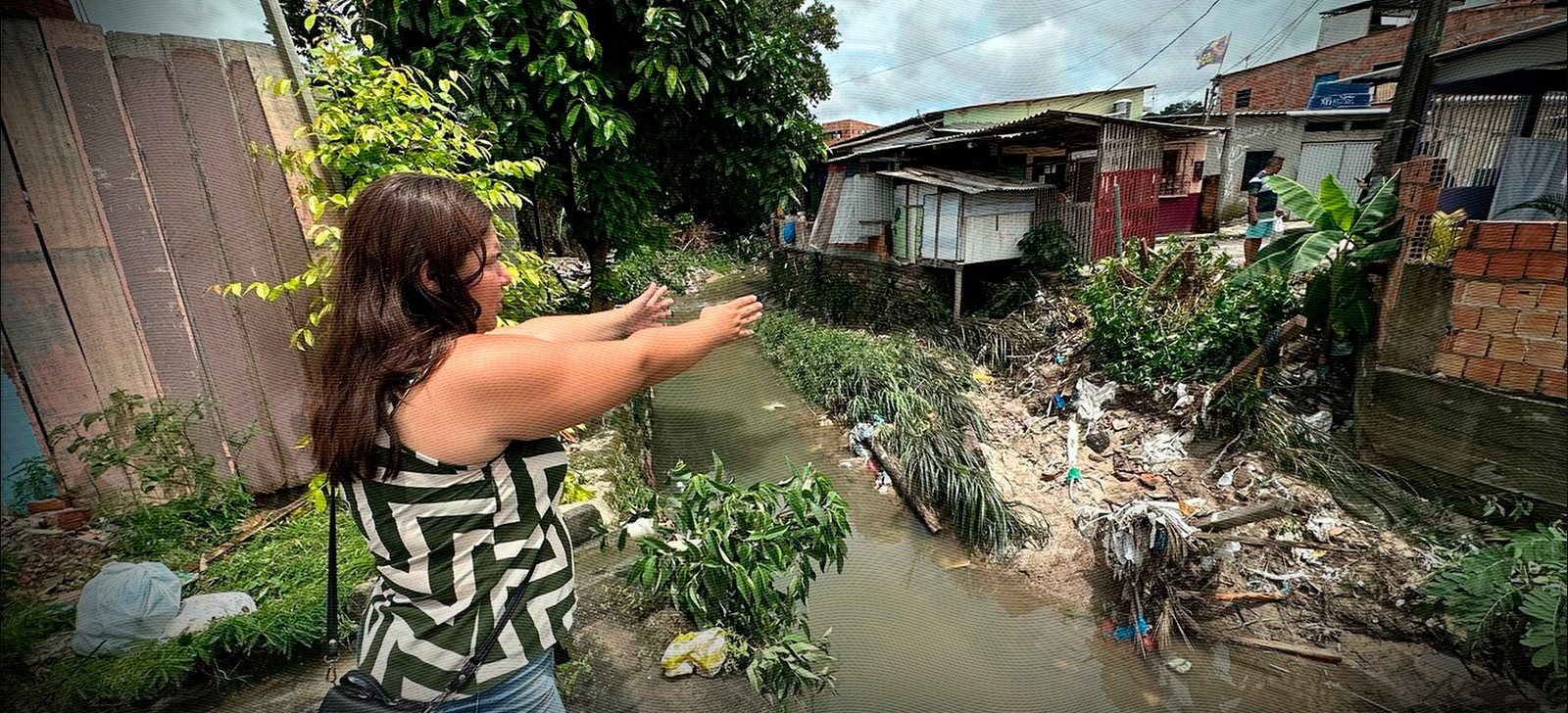 A empreendedora Arlene de Melo mora no bairro há 35 anos (Ricardo Oliveira/CENARIUM)