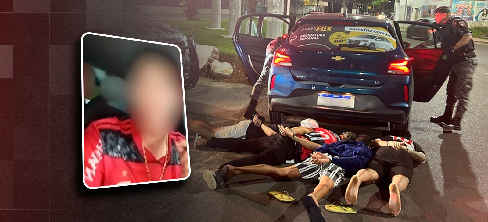 Polícia resgata motorista de app sequestrado por adolescentes em Manaus