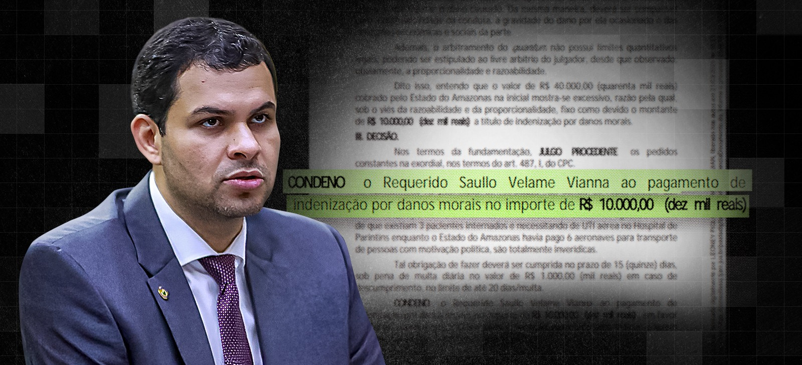 Justiça do AM condena Saullo Viana por difundir ‘fake news’ em evento partidário