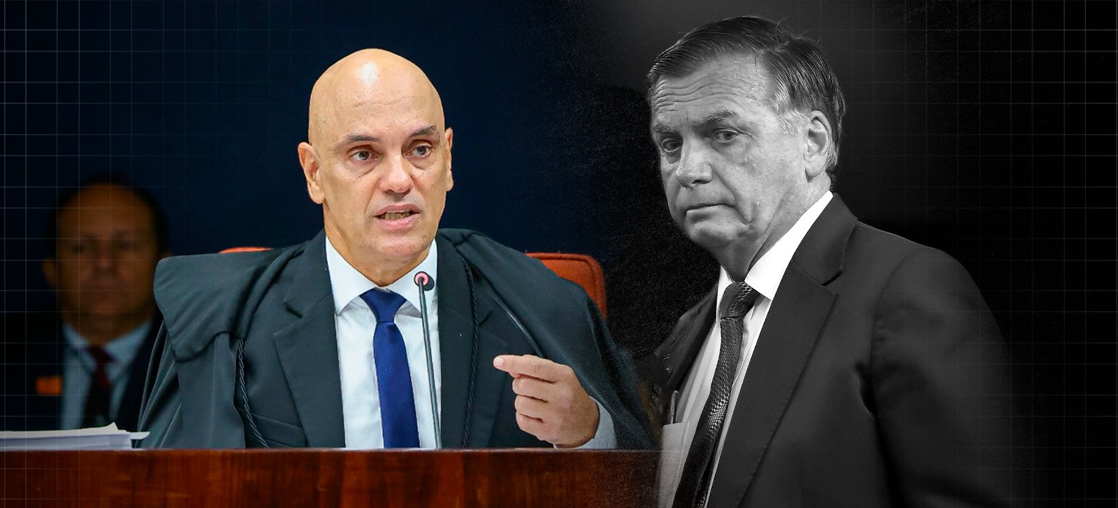 Moraes vota para tornar réus Bolsonaro e outros sete por tentativa de golpe