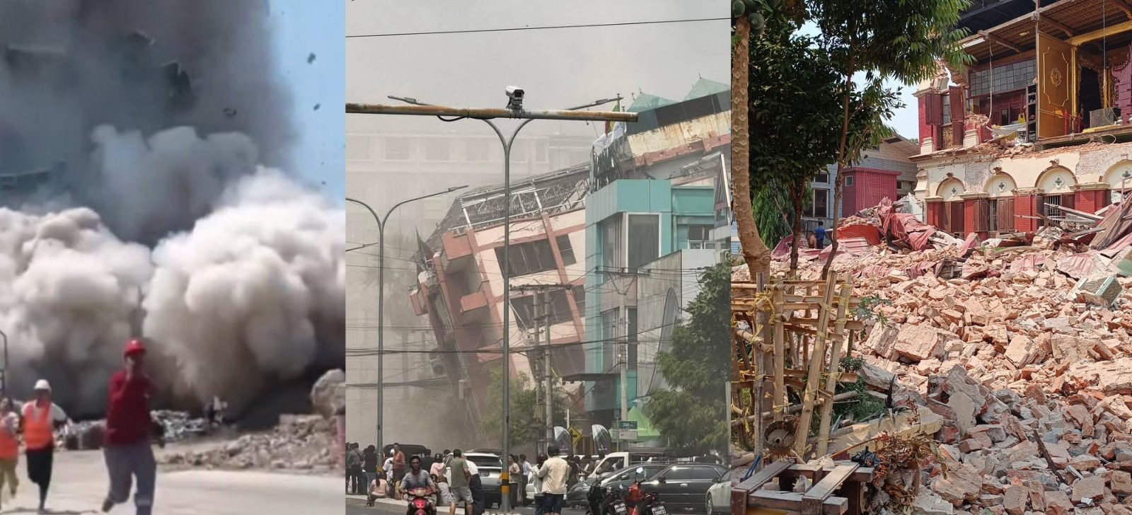 Terremoto em Mianmar e Tailândia causa destruição e deixa mortos