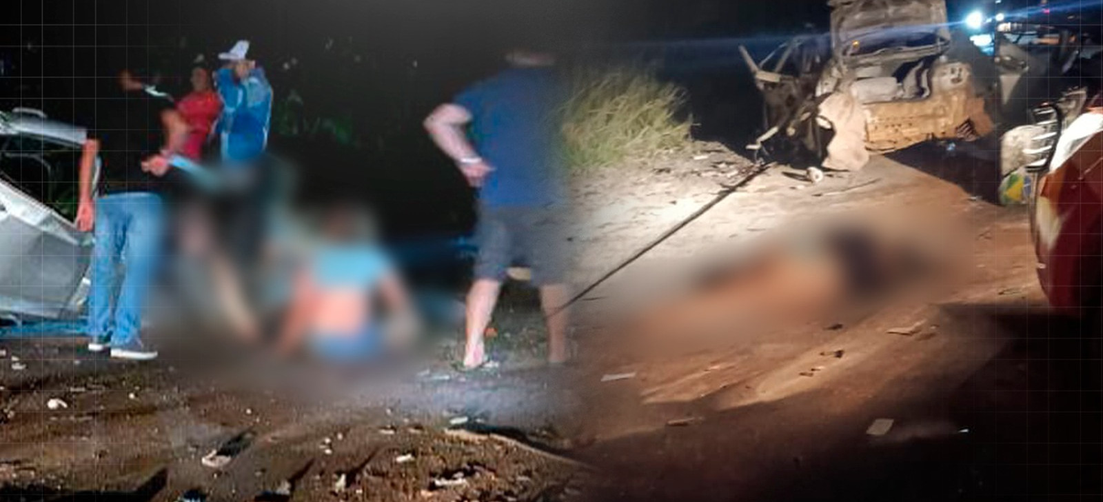 Colisão entre veículos na BR-319 deixa cinco mortos e um ferido