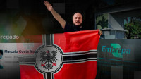 Brazilian agency retains employee who made gesture similar to Nazi salute