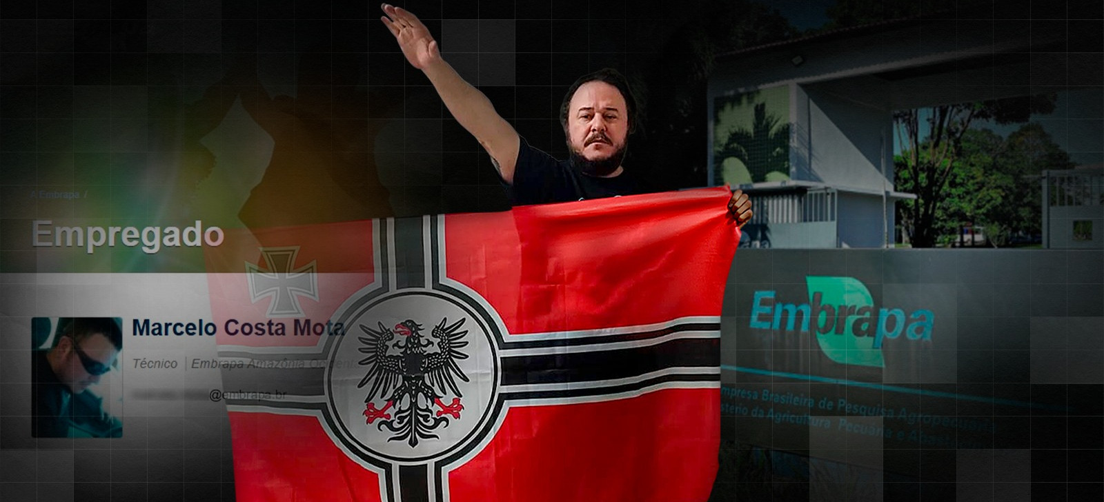 Brazilian agency retains employee who made gesture similar to Nazi salute