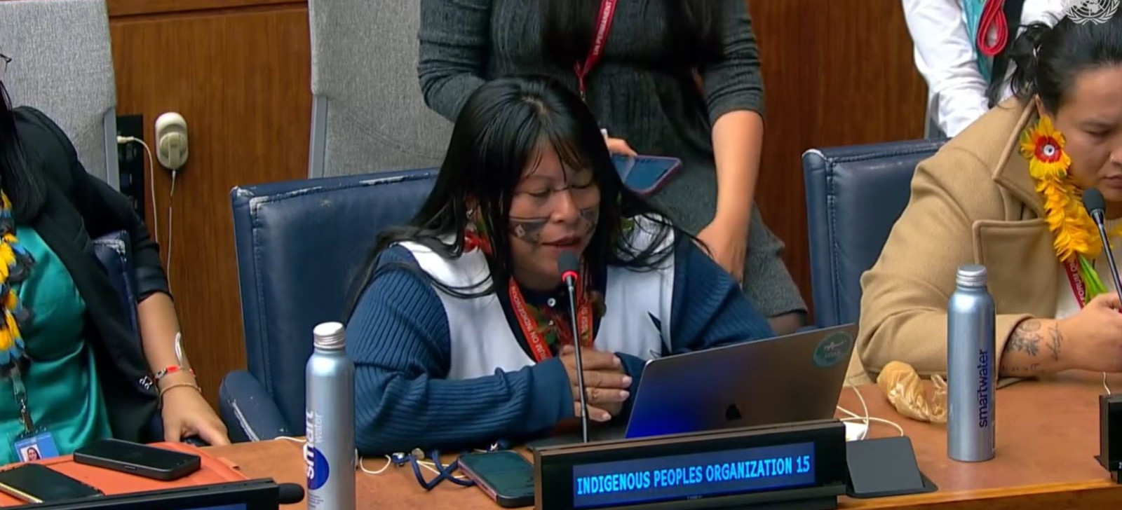 At the UN, Indigenous leader denounces rights violations in the Amazon
