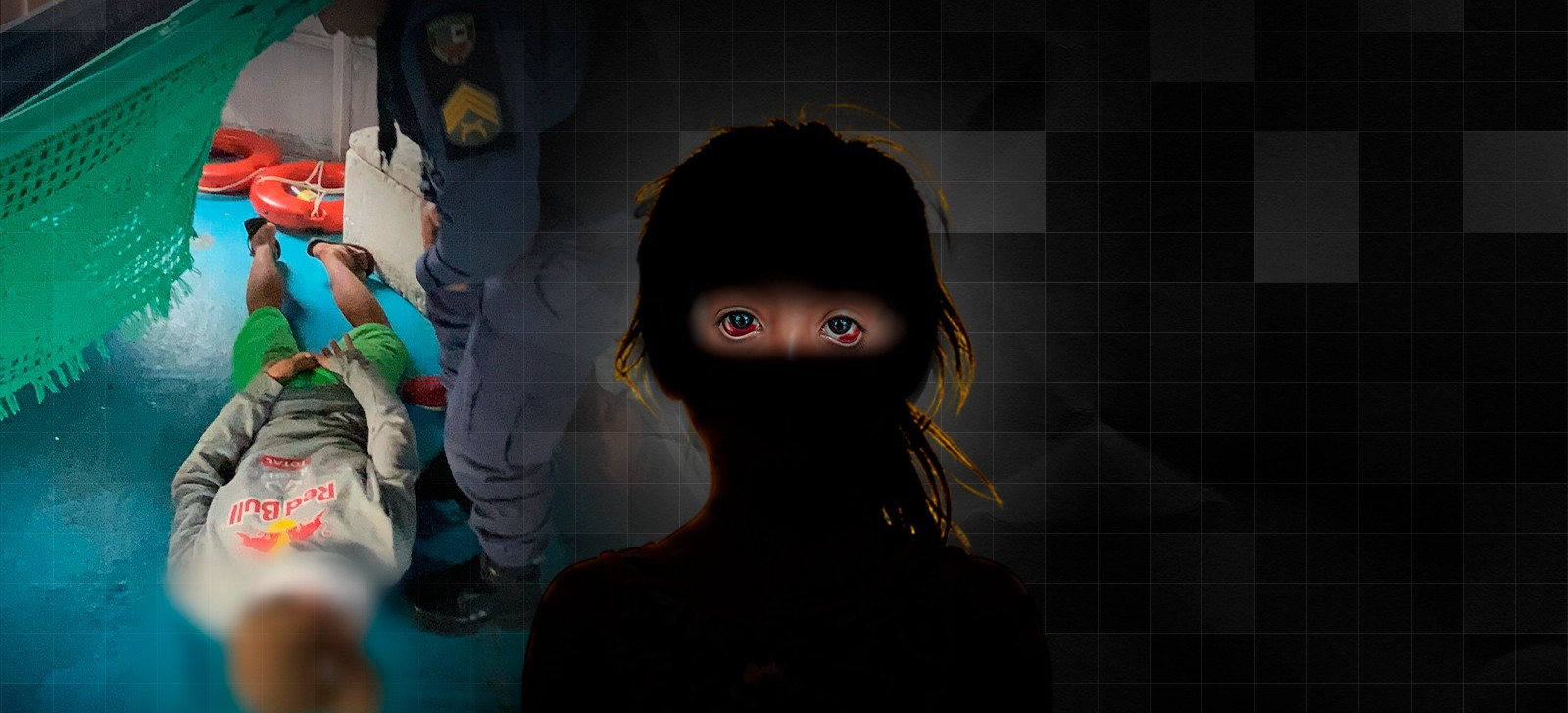 Criança tem hemorragia nos olhos após abuso sexual por padrasto em Manaus