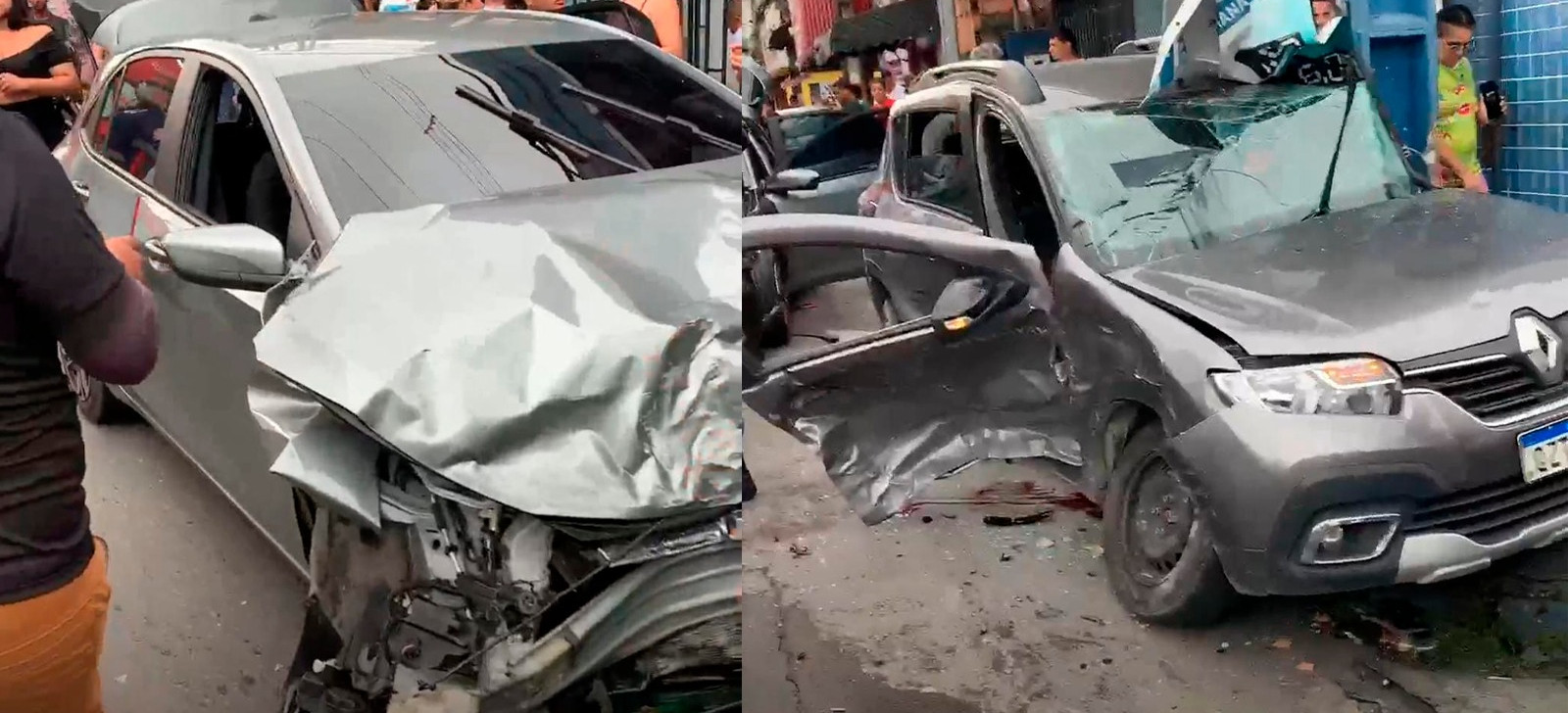 Perseguição policial termina em acidente na Zona Norte de Manaus