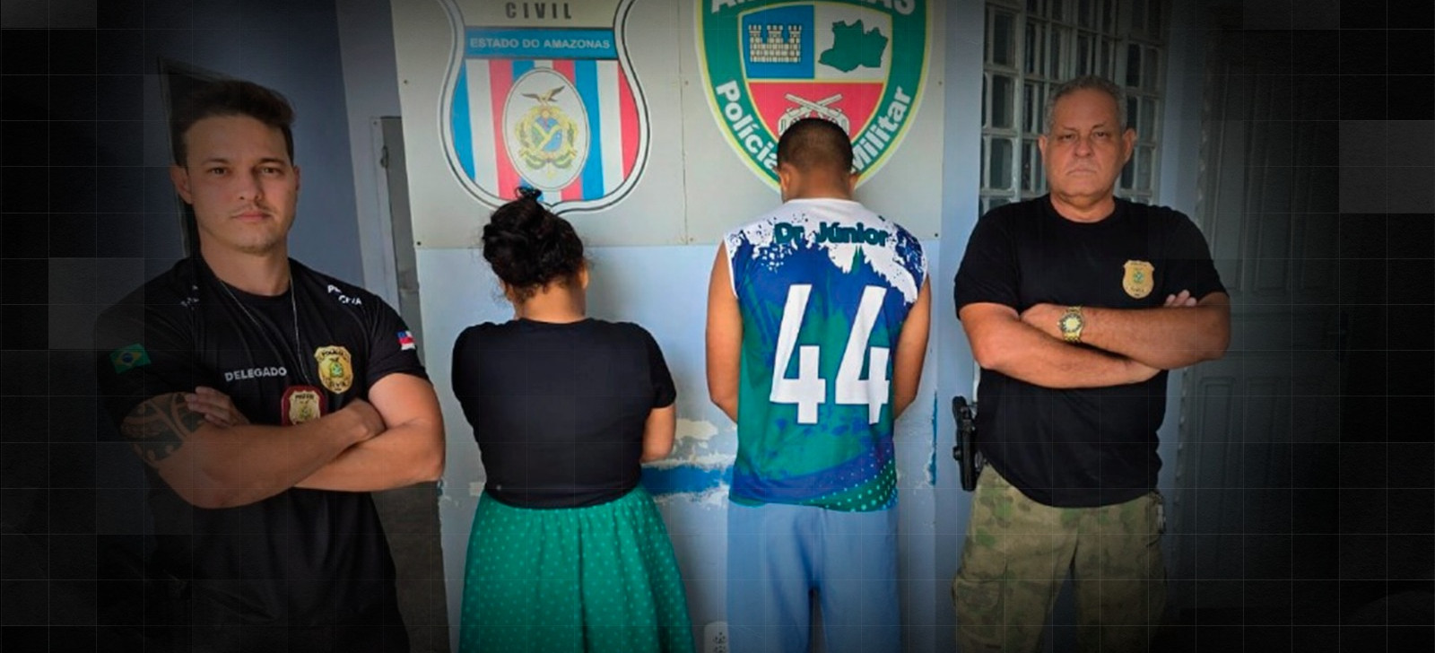 Padrasto e mãe de menina de sete anos são presos por estupro e omissão