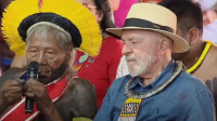 Lula mostra distanciamento em alerta de Raoni sobre Foz do Rio Amazonas