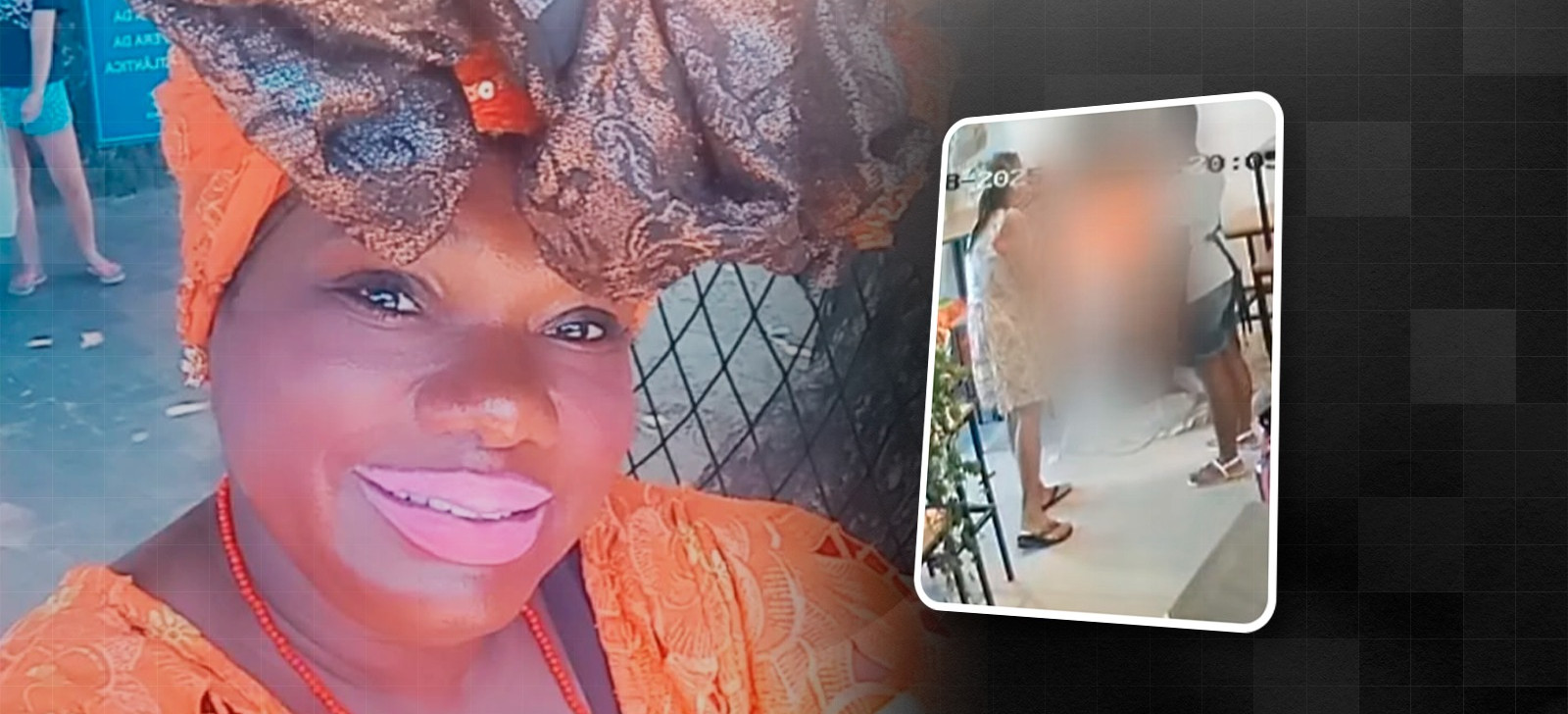 Baiana reage à acusação de turista argentina e tira roupa para provar inocência