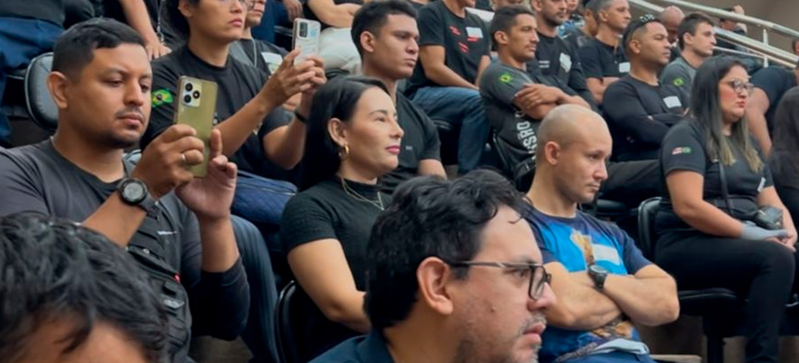 Aprovados da PM cobram convocação em protesto na Aleam