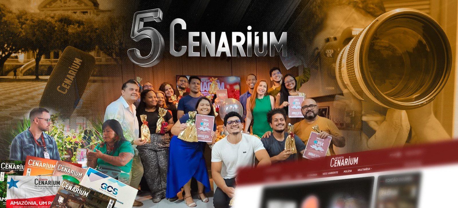 CENARIUM completa cinco anos com expansão do jornalismo da Amazônia