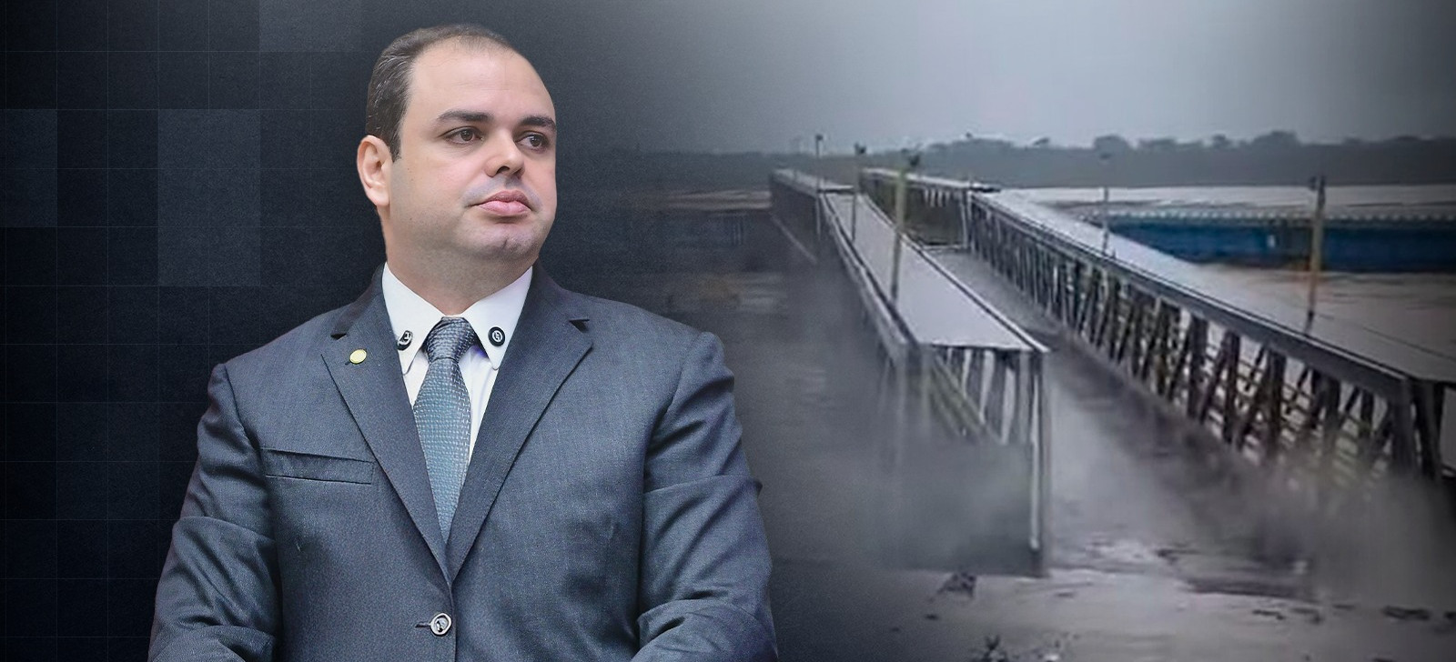 Roberto Cidade cobra Dnit por reconstrução urgente do Porto de Borba