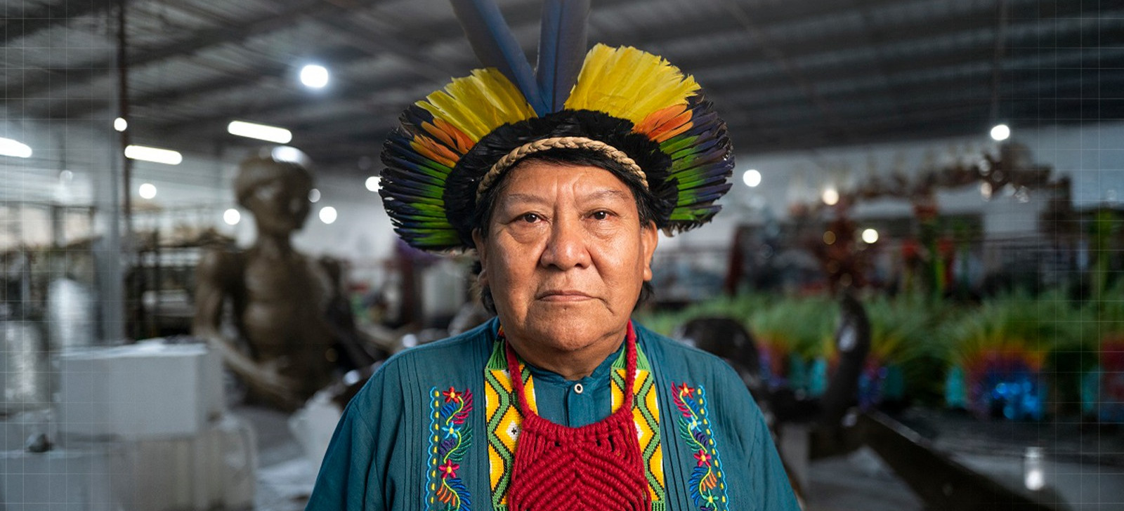 Davi Kopenawa participa de evento sobre educação indígena na Amazônia