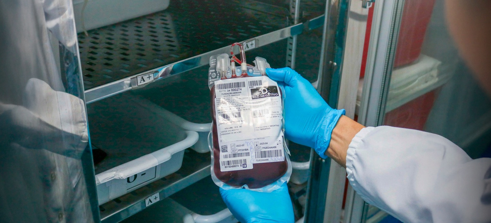 Hemoam registra baixa nas doações; saiba como se voluntariar