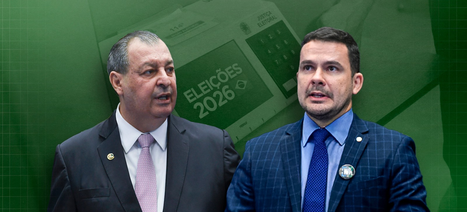 Em cenário estimulado, Omar Aziz tem empate técnico com Alberto Neto ao Governo do AM