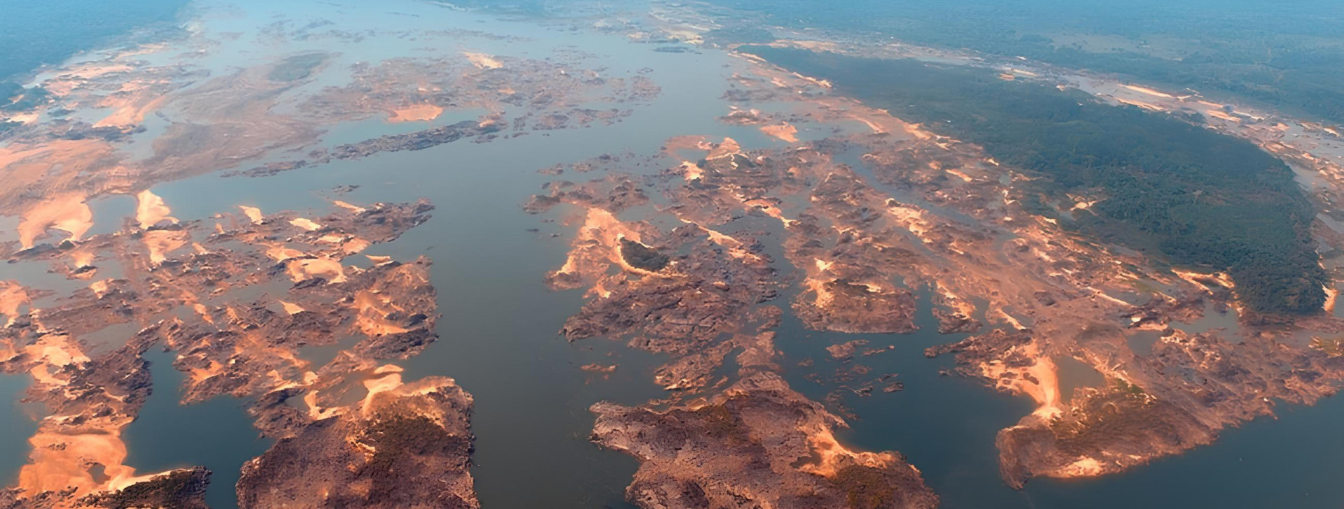 Ambientalistas alertam para riscos do derrocamento em rio no Pará