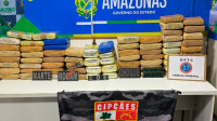 Polícia apreende 84 tabletes de drogas no interior do Amazonas