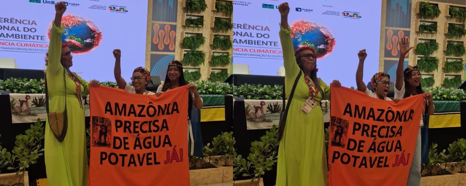 Mulheres indígenas do Amapá fazem apelo por água potável na Amazônia