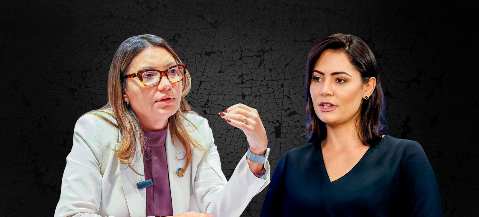 Pesquisa aponta Michelle e Janja empatadas em 2º turno para presidência