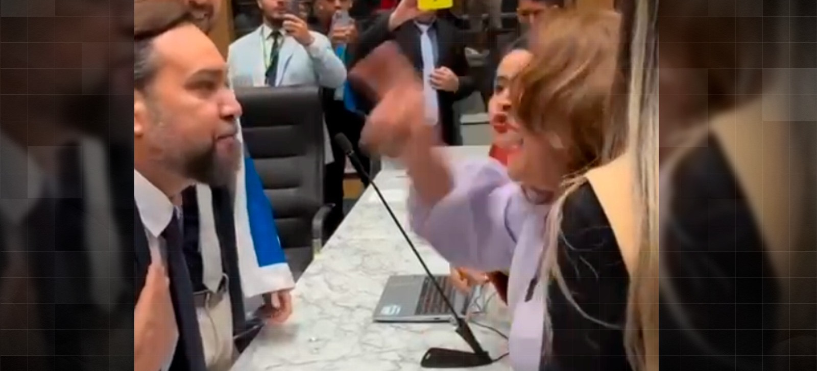 Vereadores do Pará discutem durante ato pró-Palestina em Belém