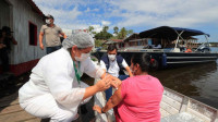 Amazonas alcança 61,5% de cobertura contra gripe, afirma FVS