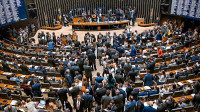 Parliament votes on proposal that could increase number of deputies in Brazil
