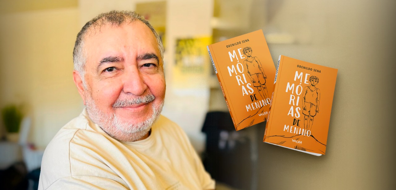 Odenildo Sena lança livro ‘Memórias de Menino’ nesse sábado, 17, em Manaus