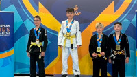 Aos 10 anos, amazonense Davi Diogo é bicampeão europeu de jiu-jítsu kids