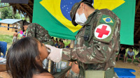Ágata 2025: militares realizam 36 mil ações de saúde na Amazônia