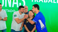 Em tom institucional, Saullo Vianna participa de evento de Wilson Lima