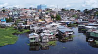 More than 340 thousand people are being affected by flooding in Amazonas