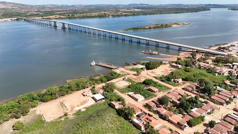 Obras da ponte no Rio Araguaia entre Pará e Tocantins são retomadas