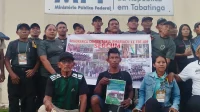 Indigenous peoples of Upper Solimões protest for territorial protection