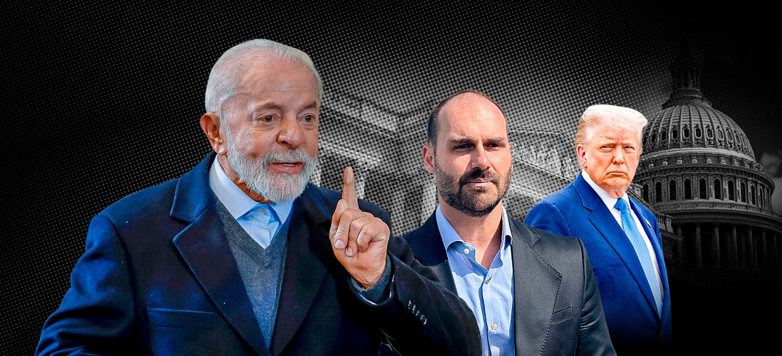 Lula sobre Eduardo Bolsonaro: ‘Lambe botas do Trump’