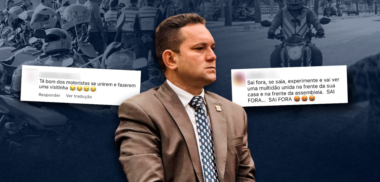 Vereador de Manaus diz sofrer ameaças após propor regras para mototaxistas