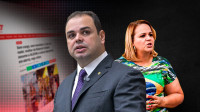 Justiça concede duas liminares contra fake news de blogueira sobre esposa de presidente da Aleam