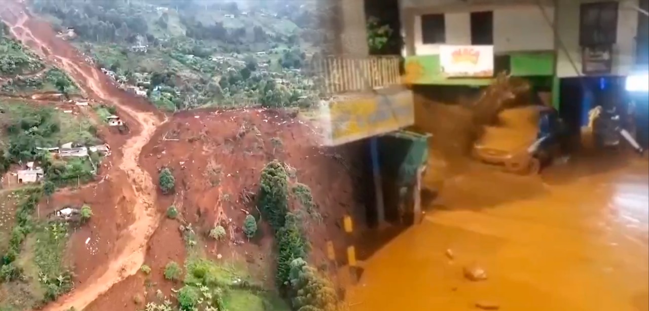Deslizamento de terra na Colômbia deixa mortos e feridos