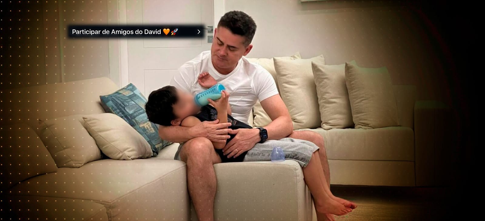 Prefeito de Manaus ativa ‘modo publicidade’ em foto com criança após negar candidatura