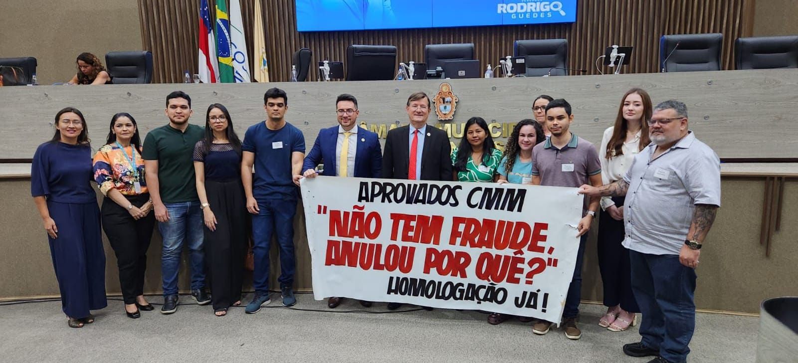 Aprovados em concurso repudiam manobra para esvaziar sessão na CMM