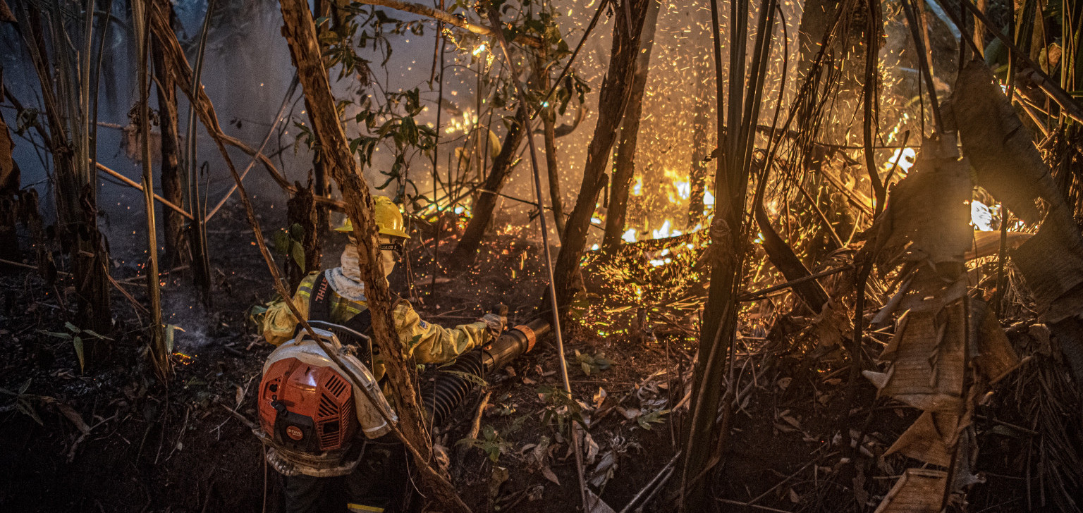 Amazonas and Federal Government prepare infrastructure to combat Amazon wildfires