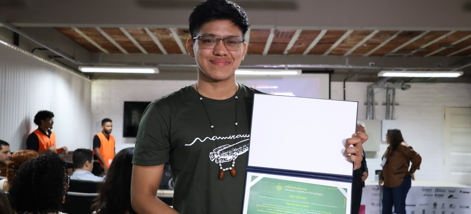 Jovem pesquisador do Amazonas é destaque em evento científico nacional