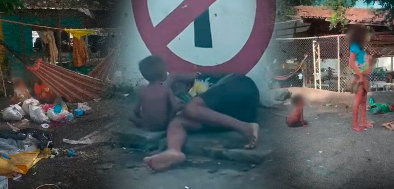 Yanomami women and children face vulnerability on the streets of Brazil