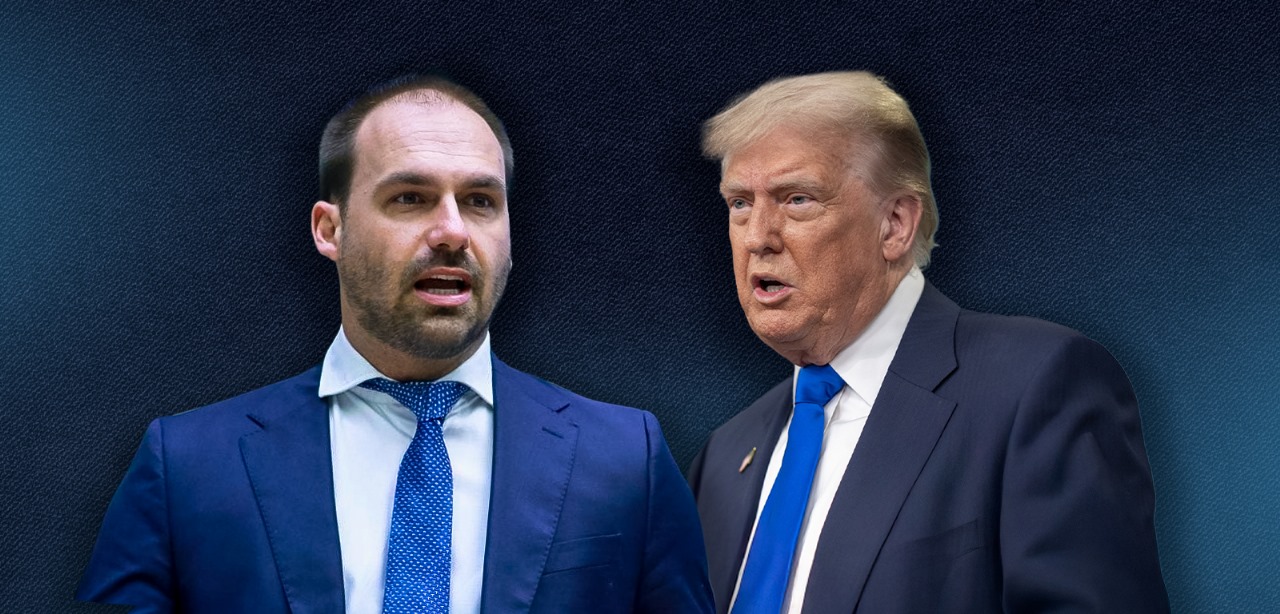 Eduardo Bolsonaro pede que brasileiros agradeçam Trump por taxação do Brasil