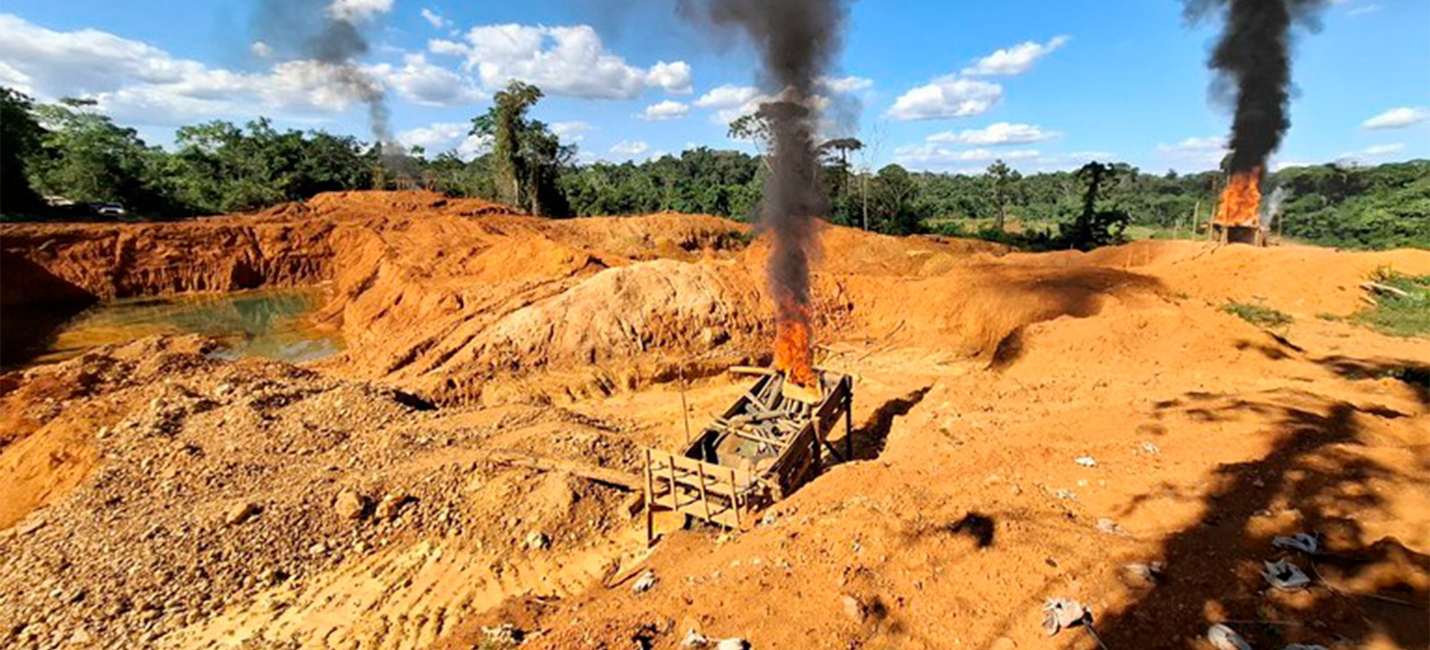 Ibama dismantles final active mining sites in Kayapó IT after 75-day operation