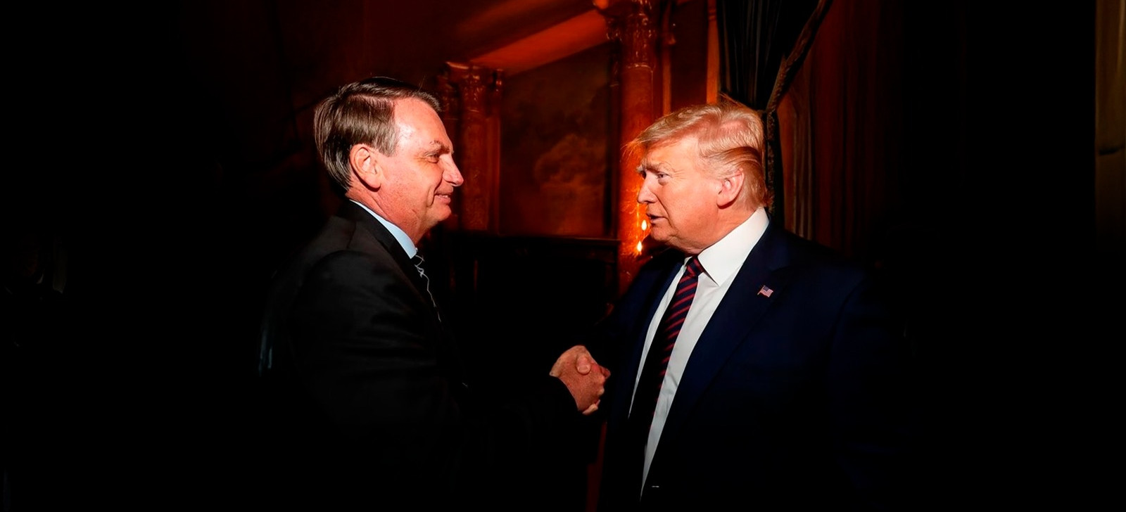 Dicotomia: Trump nega amizade, mas Bolsonaro diz ser apaixonado