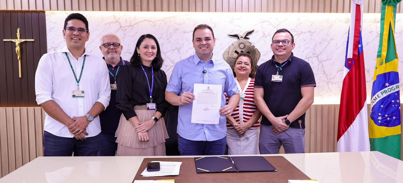 Roberto Cidade anuncia FGV como banca do concurso da Aleam