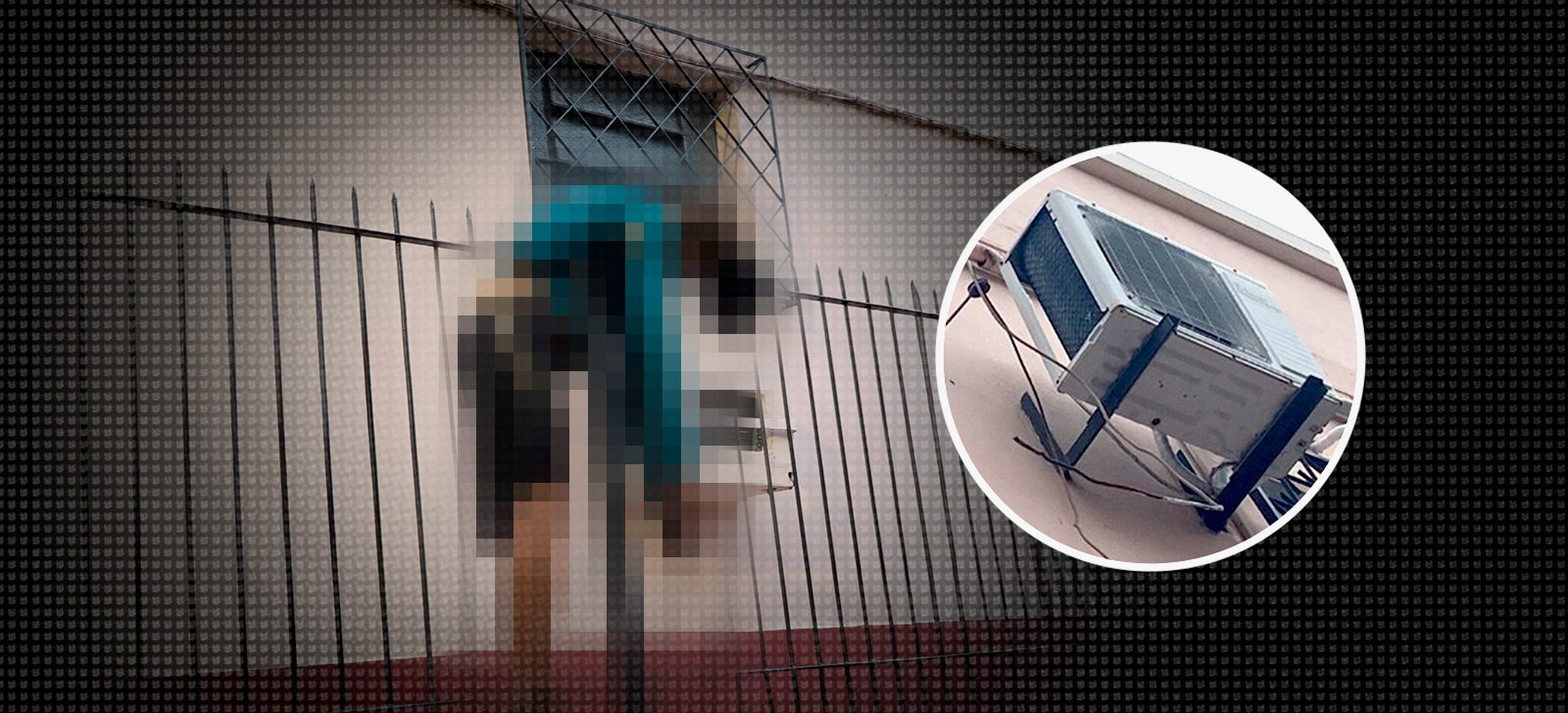 Homem tenta furtar fiação e morre preso em grade de igreja no centro de Manaus