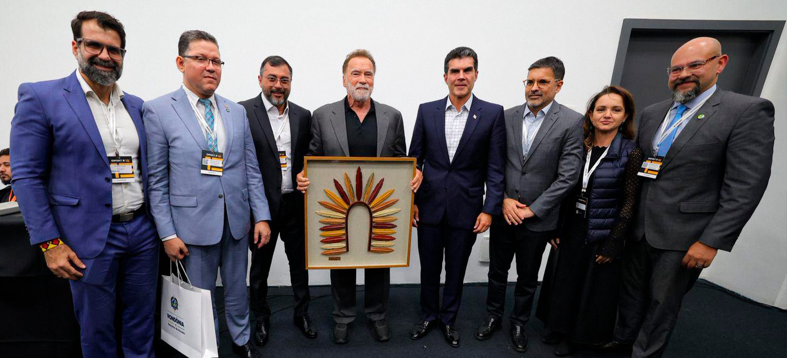 Agenda climática reúne Schwarzenegger e líderes amazônico em São Paulo