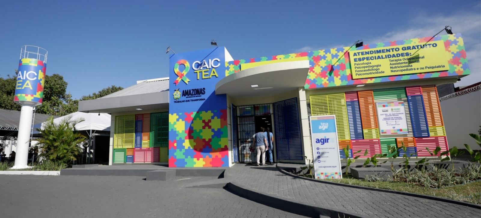Amazonas inaugura primeiro centro de atenção integral para crianças com TEA